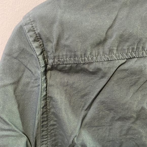 G-star Raw Button Up Shirt in Dark Military Green - Picture 8 of 13